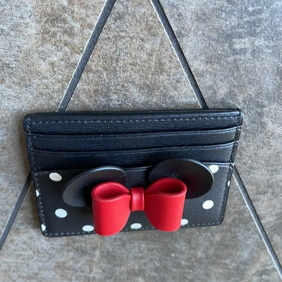 disney x kate spade new york other minnie mouse cardholder - Picture 5 of 16